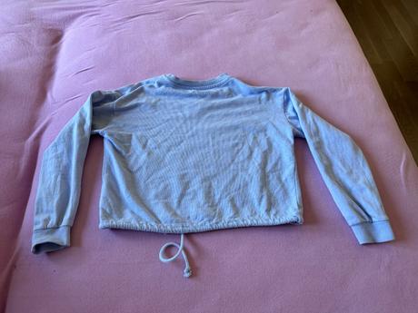 Crop top mikina mickey, sinsay,140