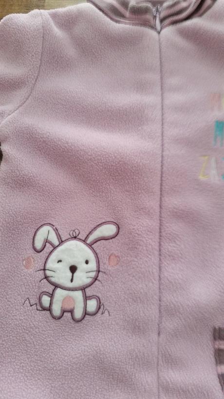 Flisový overal 56/62, tulec trend,56