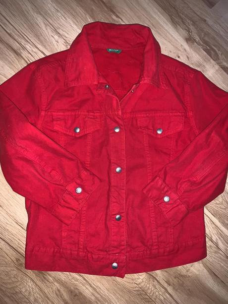 Riflová bunda benetton m, benetton,m
