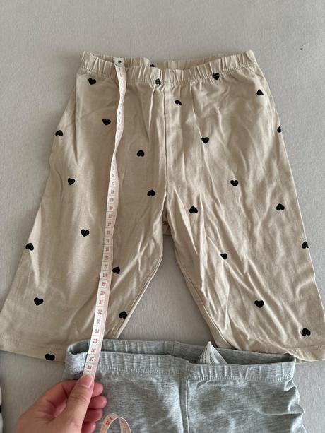 Sada elastakovych kratasiek 140, h&m,140
