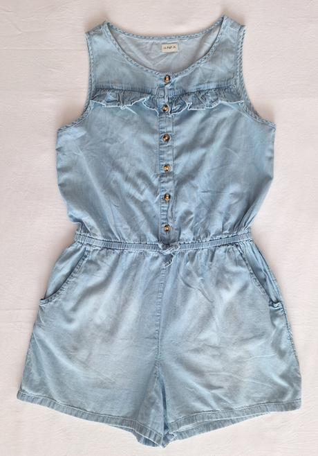 Overal bledomodrý tenký, f&f,170