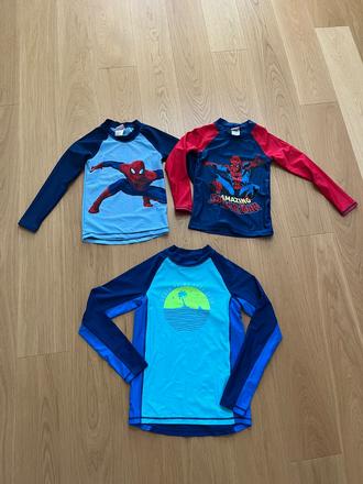 Tricka s dlhym rukavom s uv, h&m,122