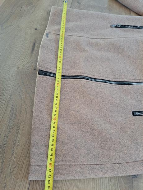 Zimny dlhy kabat, ad style,xxl