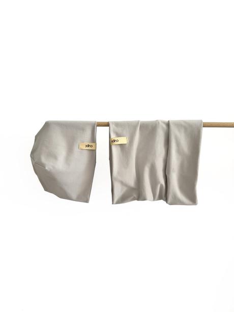 Detský prechodný set - čiapka a nákrčník grey, 62 - 104