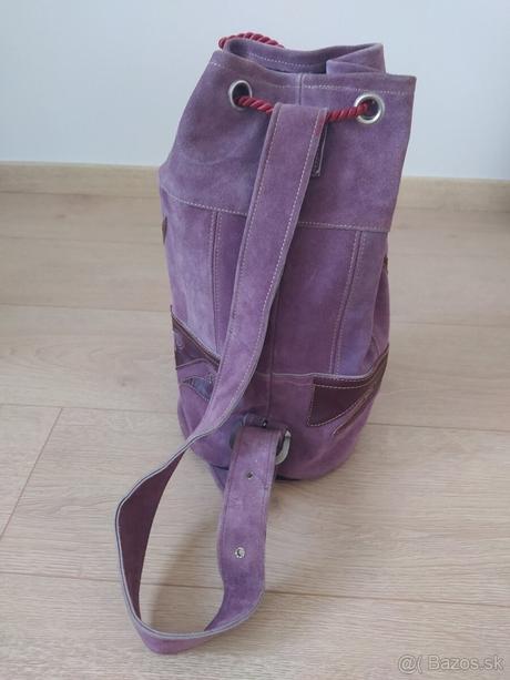 Kožený batoh - ručná remeselná výroba, 