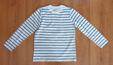 Dievčenské pásikové tričko, 122 / 128