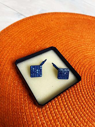 Luxusné štrasové náušnice,