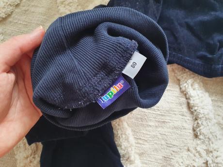 Menčestrové nohavice lupilu, lupilu,80