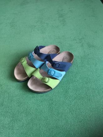 Kožené ortopedické šľapky, 40