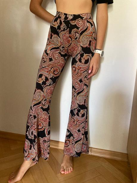 Zvonové nohavice, s