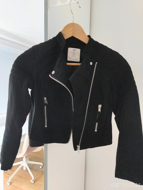 Krátka bundička - h&m, veľ. 140, h&m,140