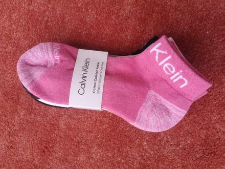 Calvin klein dámske ponožky 3 páry veľkosť 37-41, calvin klein,37 / 38 / 39 / 40 / 42