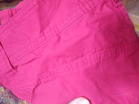 Kratasy ružové dámske, h&m,38