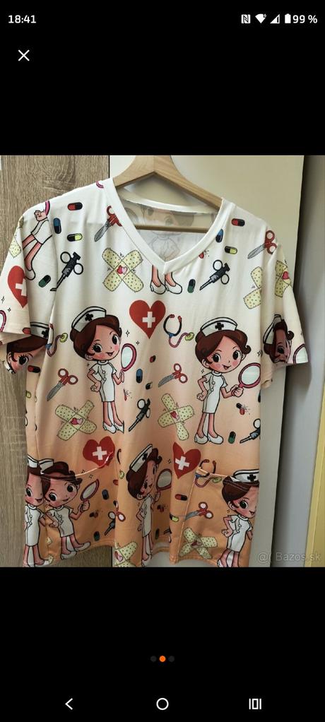 Zdravotnícka blúza, xl