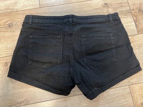 Rifľové šortky, h&m,38