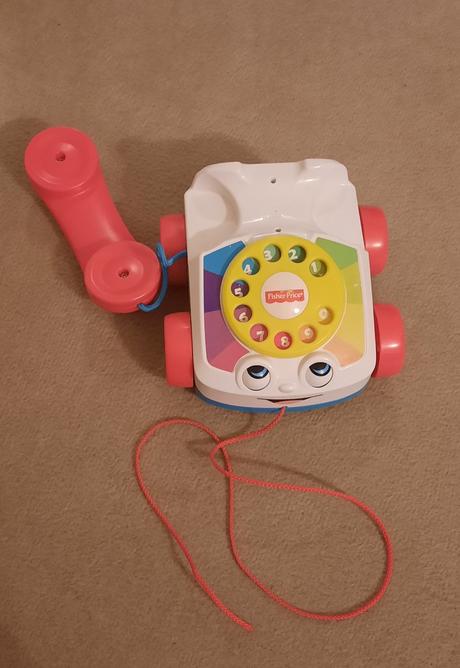 Hračkársky telefón fisher price, 