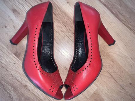 Kožené topánky kotyl, koka,38