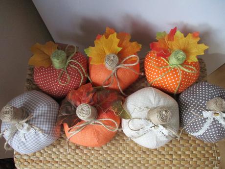 Textilné tekvičky, 