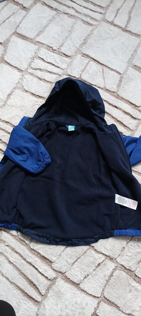 Detská prechodná vetrovka - tmavomodrá v. 104, pepco,104