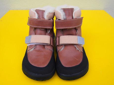 Detské kožené zimné barefoot topánky jonap, jonap,25 / 27 / 29