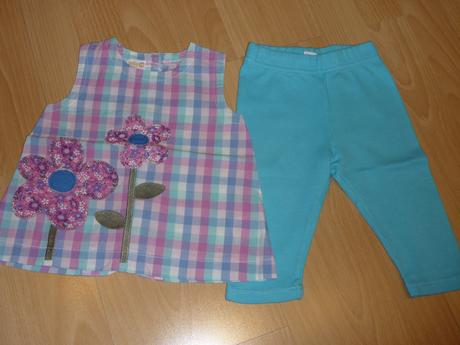 Kompletík tunika+legínky, lindex,74