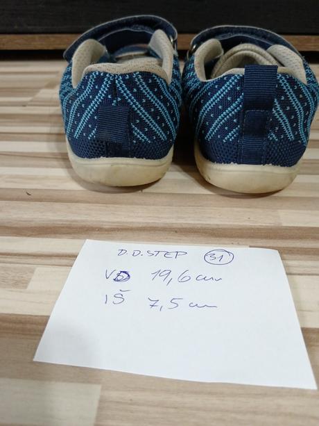 Barefoot  d. d step tenisky 32, d.d.step,31