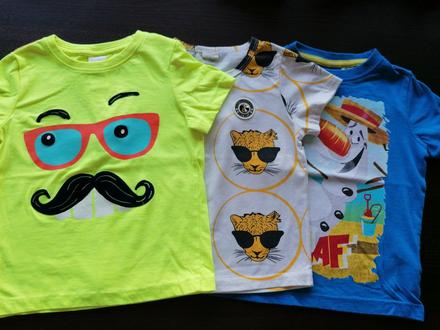 Farebné tričká, palomino,98