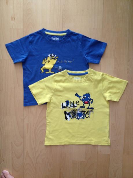 2x tricko s obrázkom v. 98/104, lupilu,98