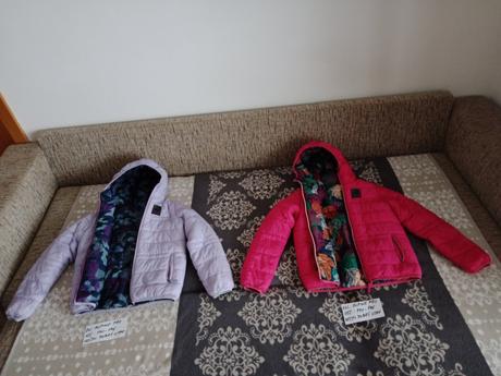 Dievč. obojstranné zim. bundy alpine pro 140-146, alpine pro,140