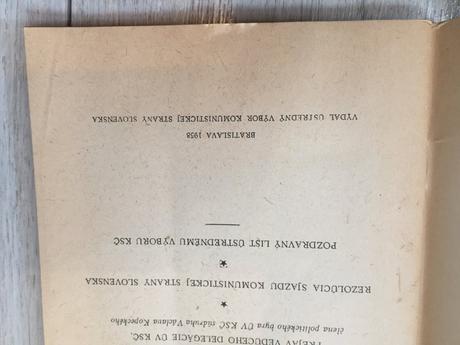 Brožura zjazd kss 1958,