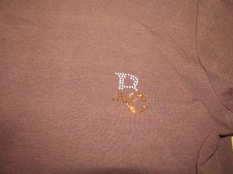 Hnedé tričko zo stojačikom v. l, l