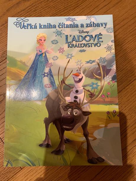 Kreatívny zošit frozen,