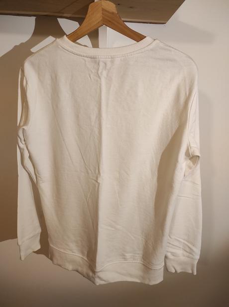 Biely svetrik s goralkami, f&f,34