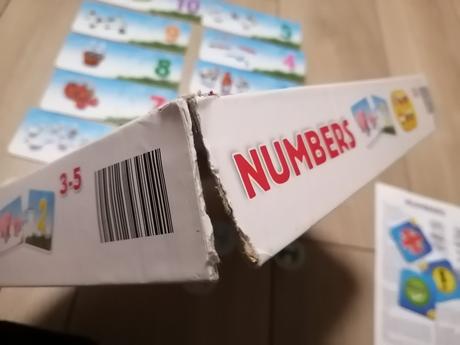 Papierové puzzle na učenie čísel,