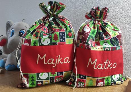 Mikulášske vrecko s menom, 