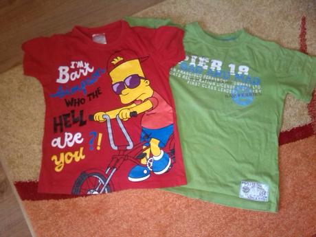 Trička krátky rukáv, cherokee,134