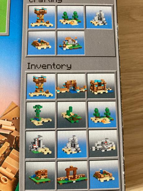 Stavebnica lego minecraft 21135, 