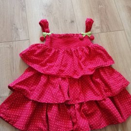 Čerešničkové šaty gymboree, gymboree,74