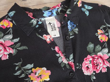 Kvietkované šaty, c&a,158