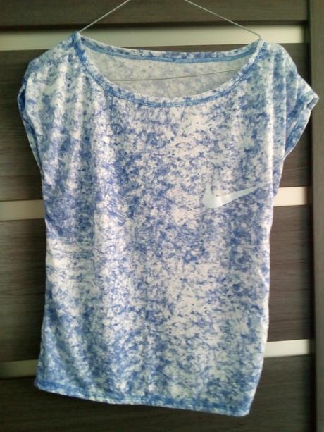 Tricko modrobiele, l