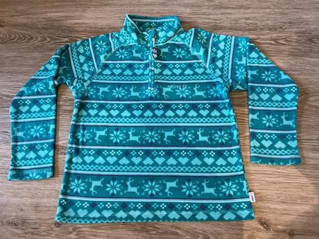 Fleece zimné tričko etirel ako nové, etirel,128
