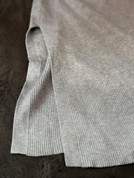 Rebrované midi šaty, h&m,m