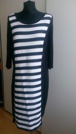 Pruhované šaty, yessica,44