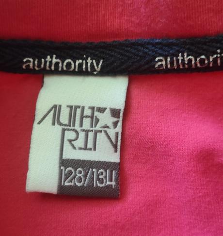 Tričko, authority,128