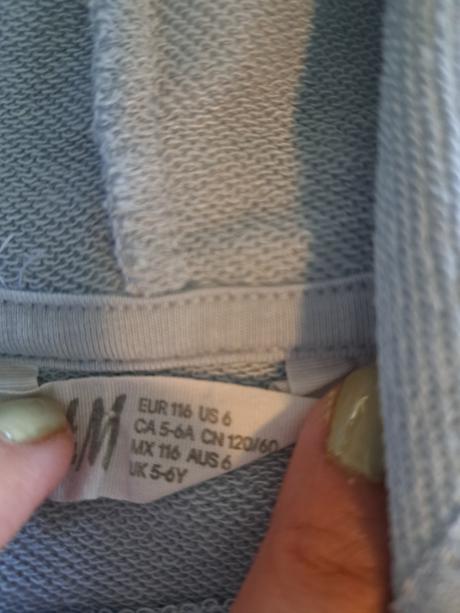 Mikina hm, h&m,116