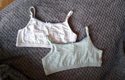 Podprsenka tielko crop top 158-164 ako nové, pepco,158