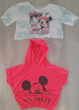 Crop top tričká, 128