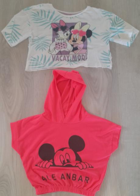 Crop top tričká, 128