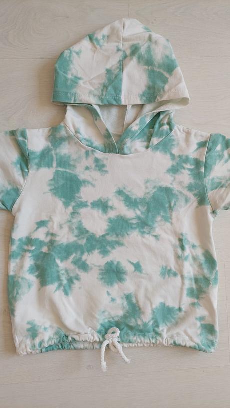 Batikove tričko crop top, 152