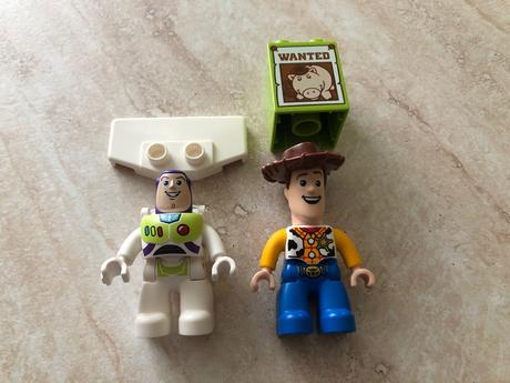Lego duplo toy story, woody a buzz, top stav, 